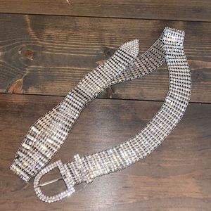 Rhinestone belt